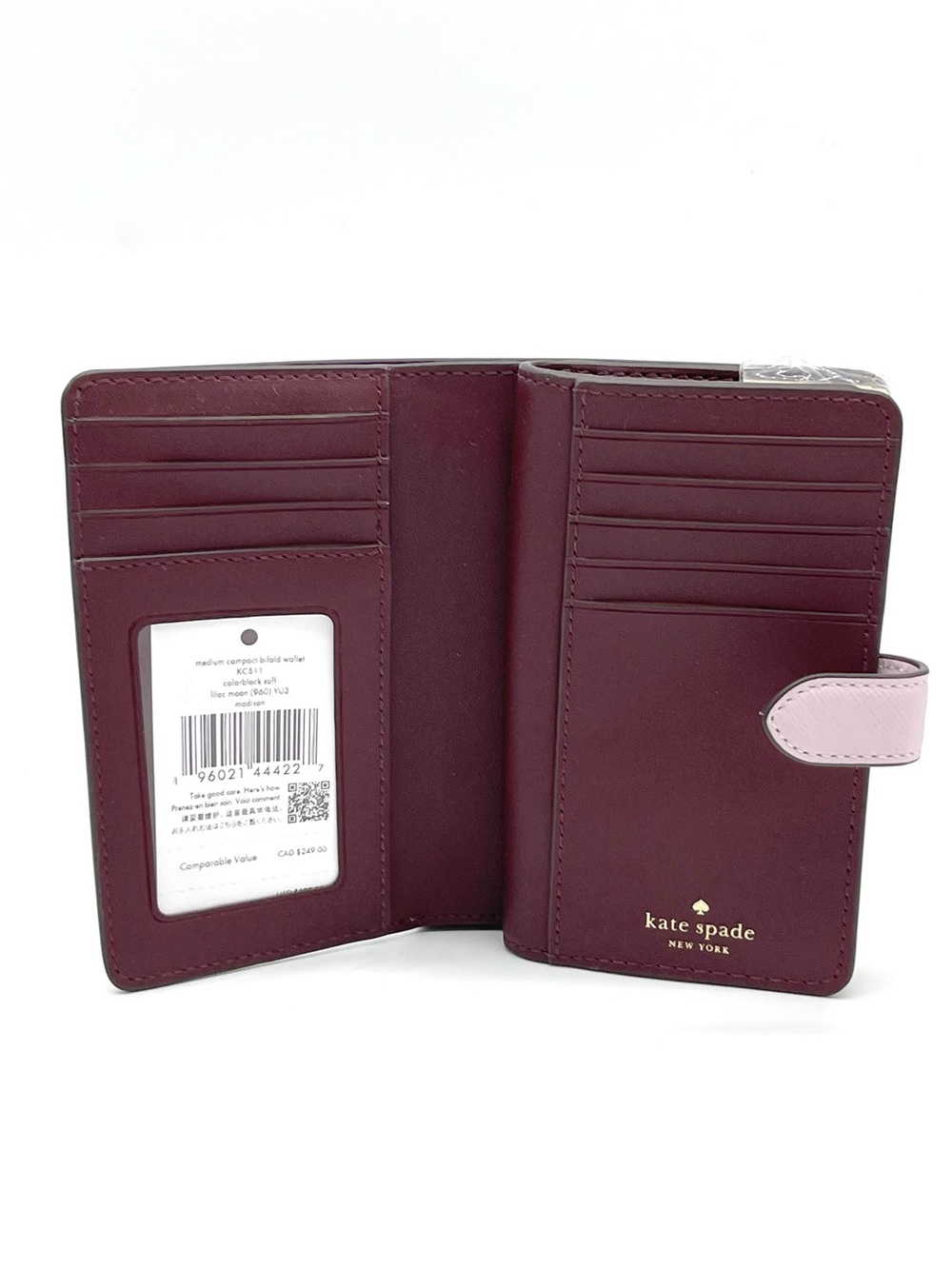 Kate Spade Madison Medium Bifold Wallet - Picture 6 of 8